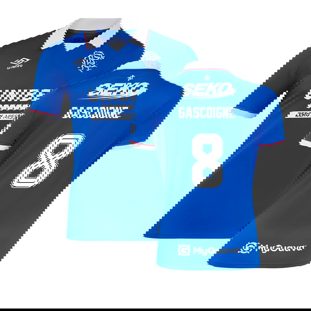 2025-2026 Rangers Home Shirt (Gascoigne 8)