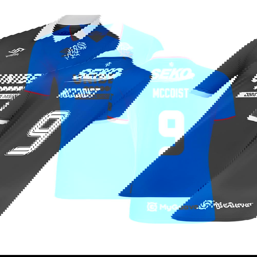 2025-2026 Rangers Home Shirt (McCoist 9)