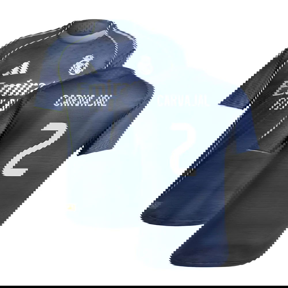 2025-2026 Real Madrid Authentic Away Shirt (Carvajal 2)