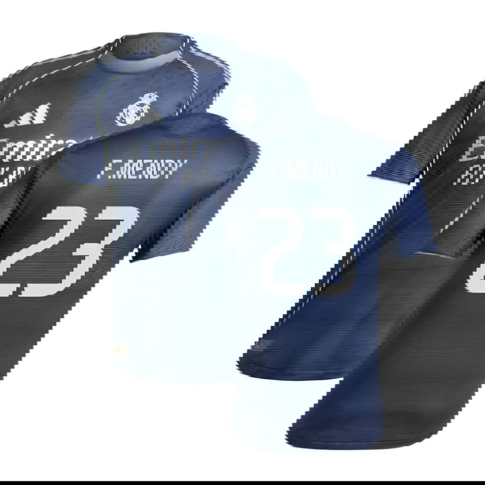 2025-2026 Real Madrid Authentic Away Shirt (F.Mendy 23)