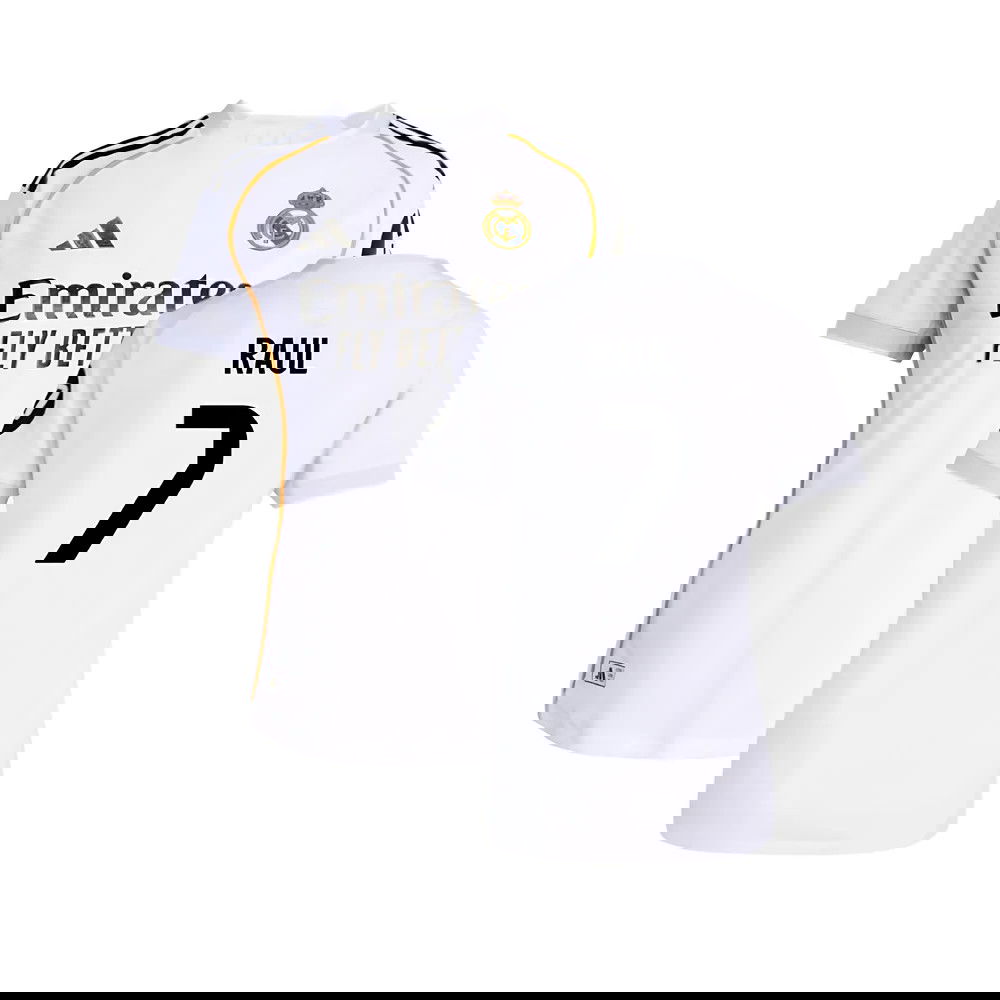 2025-2026 Real Madrid Authentic Home Shirt (Womens) (Raul 7)