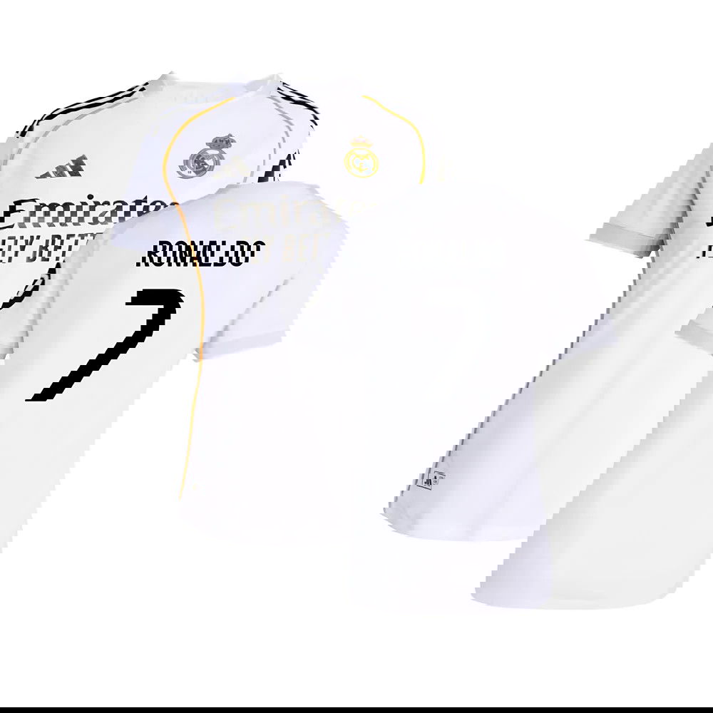 2025-2026 Real Madrid Authentic Home Shirt (Womens) (Ronaldo 7)