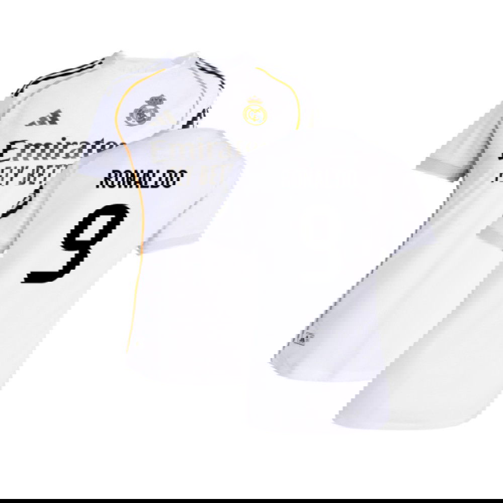 2025-2026 Real Madrid Authentic Home Shirt (Womens) (Ronaldo 9)