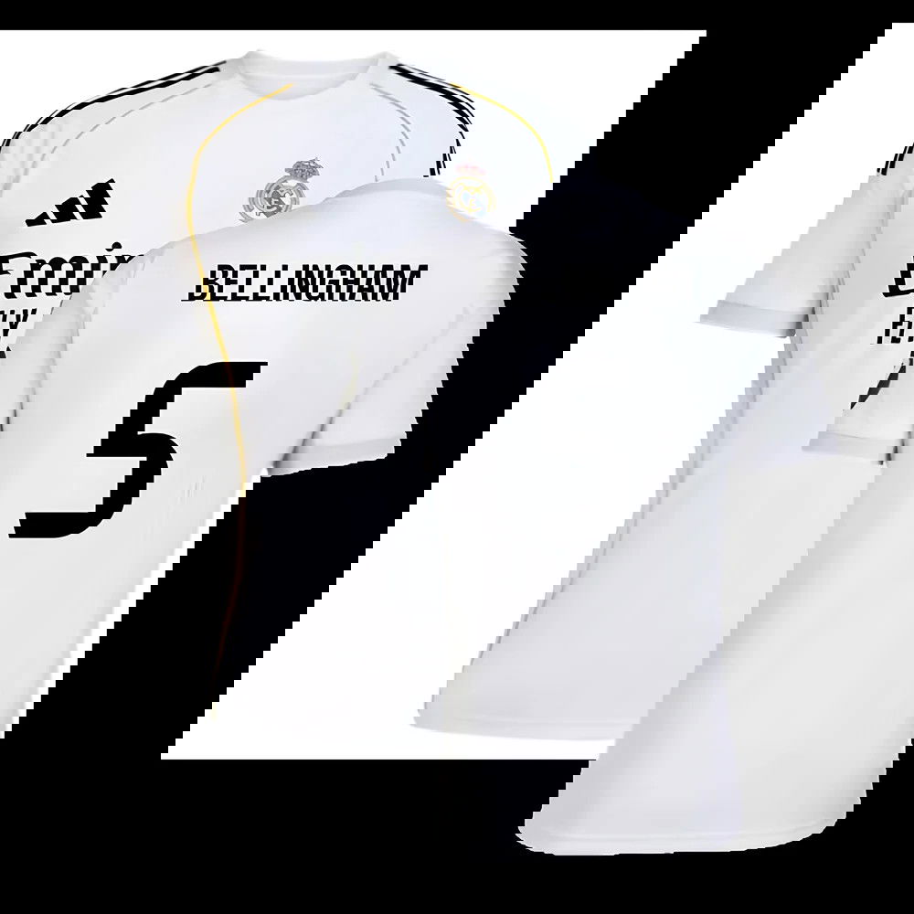 2025-2026 Real Madrid Home Shirt (Bellingham 5)