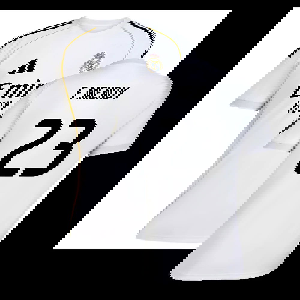 2025-2026 Real Madrid Home Shirt (F.Mendy 23)
