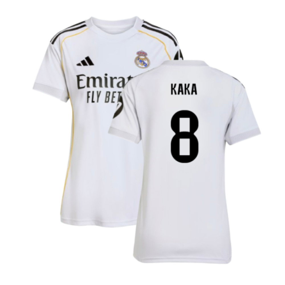 2025-2026 Real Madrid Home Shirt (Womens) (Kaka 8)