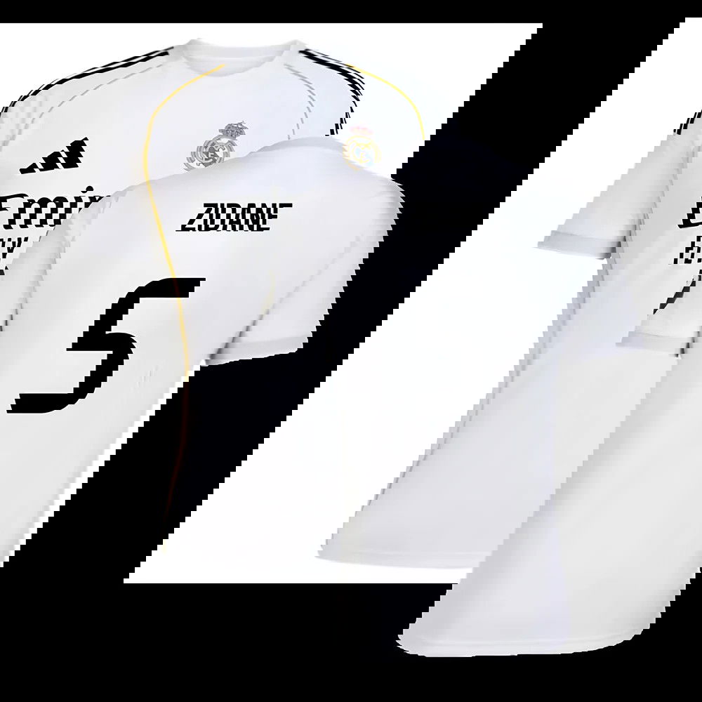 2025-2026 Real Madrid Home Shirt (Zidane 5)