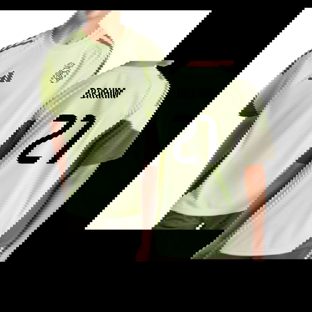 2025-2026 Real Madrid Training Jersey (Almost Lime) - Kids (Brahim 21)