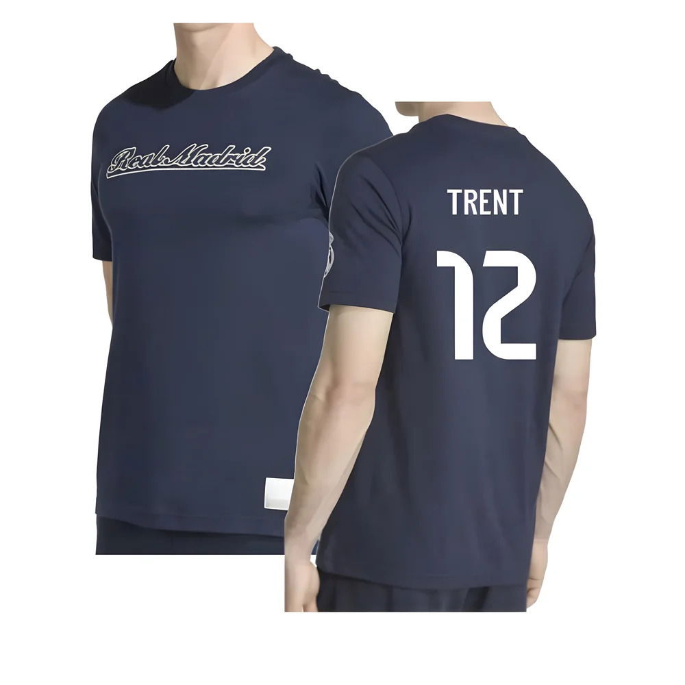 2025-2026 Real Madrid US Tee (Navy) (Trent 12)