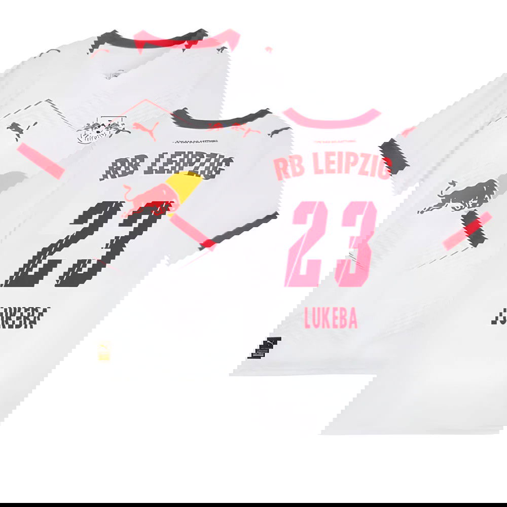 2025-2026 Red Bull Leipzig Home Shirt (Kids) (Lukeba 23)