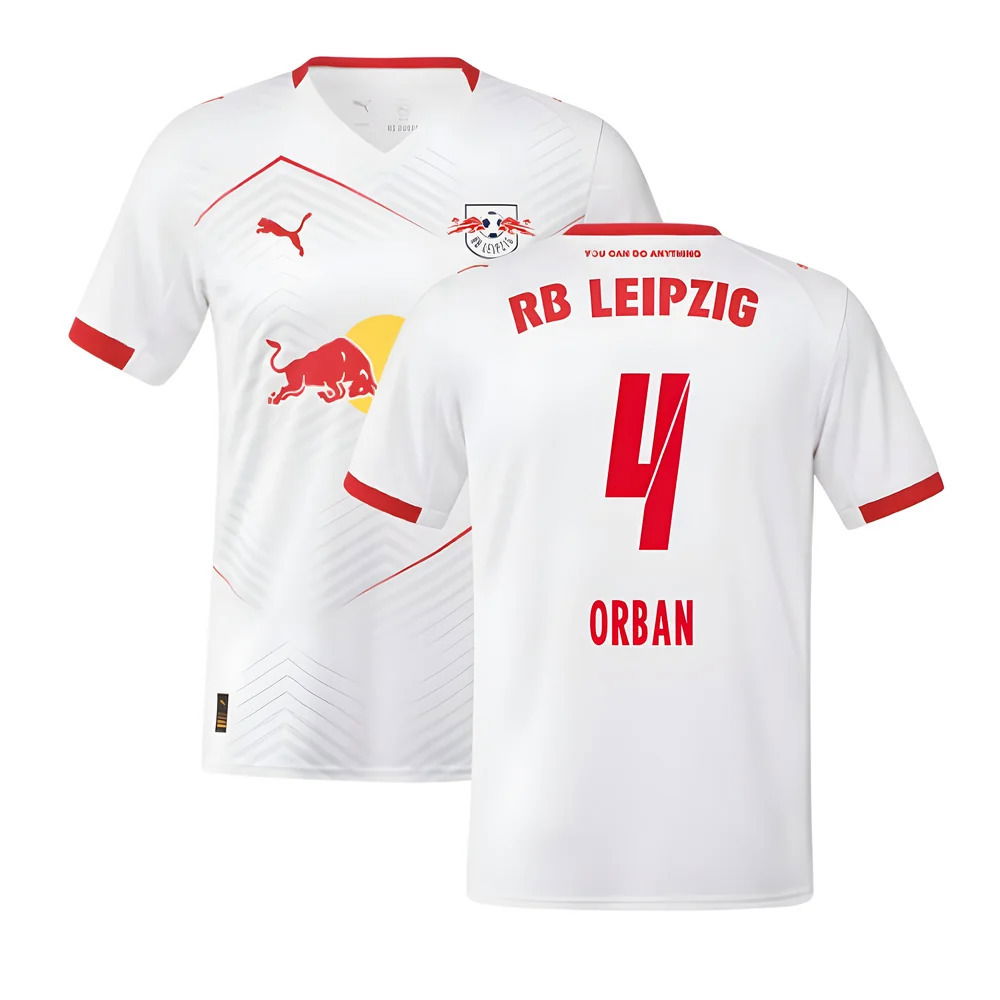 2025-2026 Red Bull Leipzig Home Shirt (Orban 4)