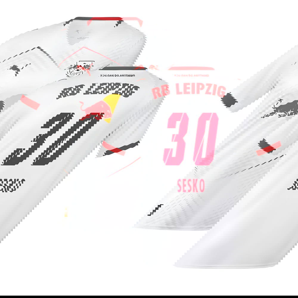 2025-2026 Red Bull Leipzig Home Shirt (Sesko 30)