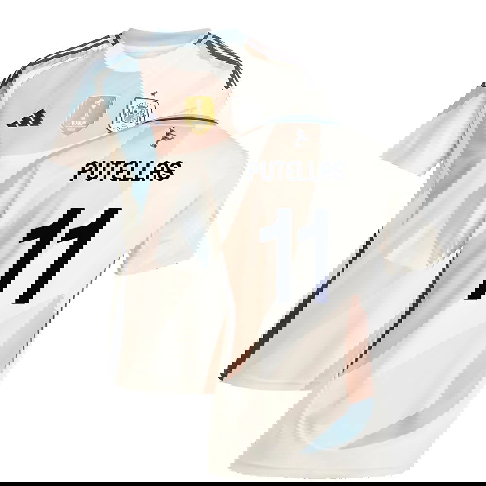 2025-2026 Spain Away Shirt (Womens) (Putellas 11)