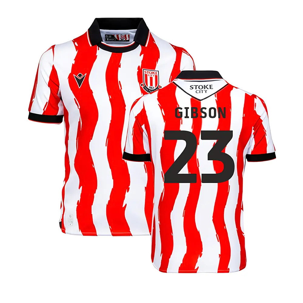 2025-2026 Stoke City Home Shirt (Kids) (Gibson 23)