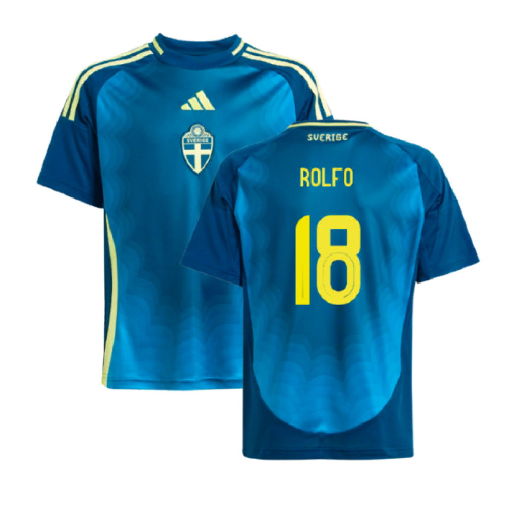 2025-2026 Sweden Womens Away Shirt (Kids) (Rolfo 18)