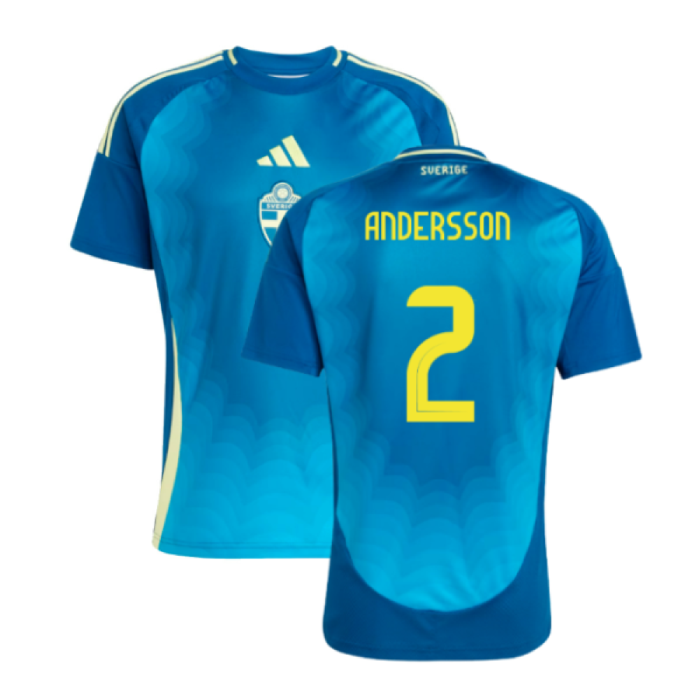 2025-2026 Sweden Womens Team Away Shirt (Unisex) (Andersson 2)