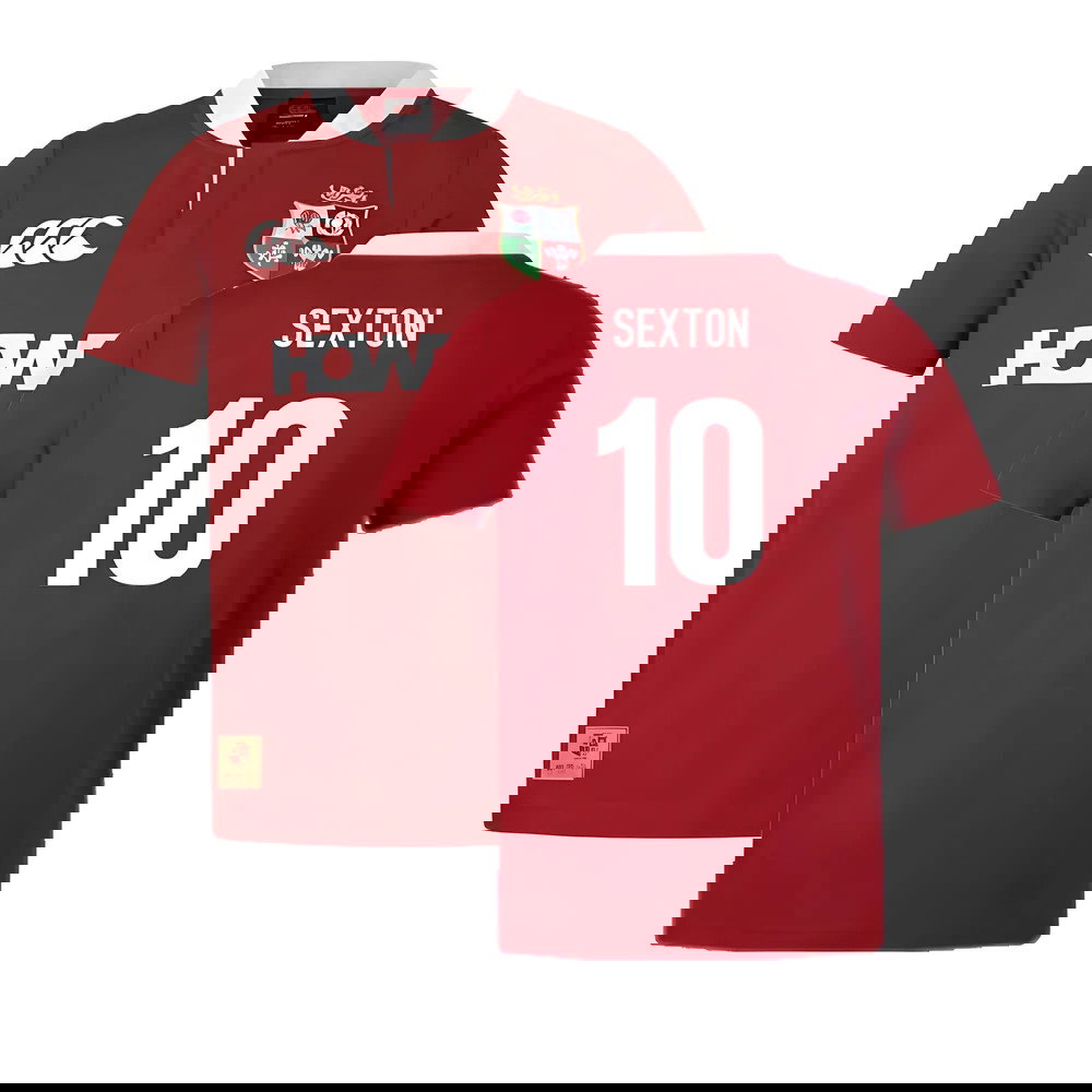 2025 British & Lions Classic SS Rugby Shirt (Sexton 10)