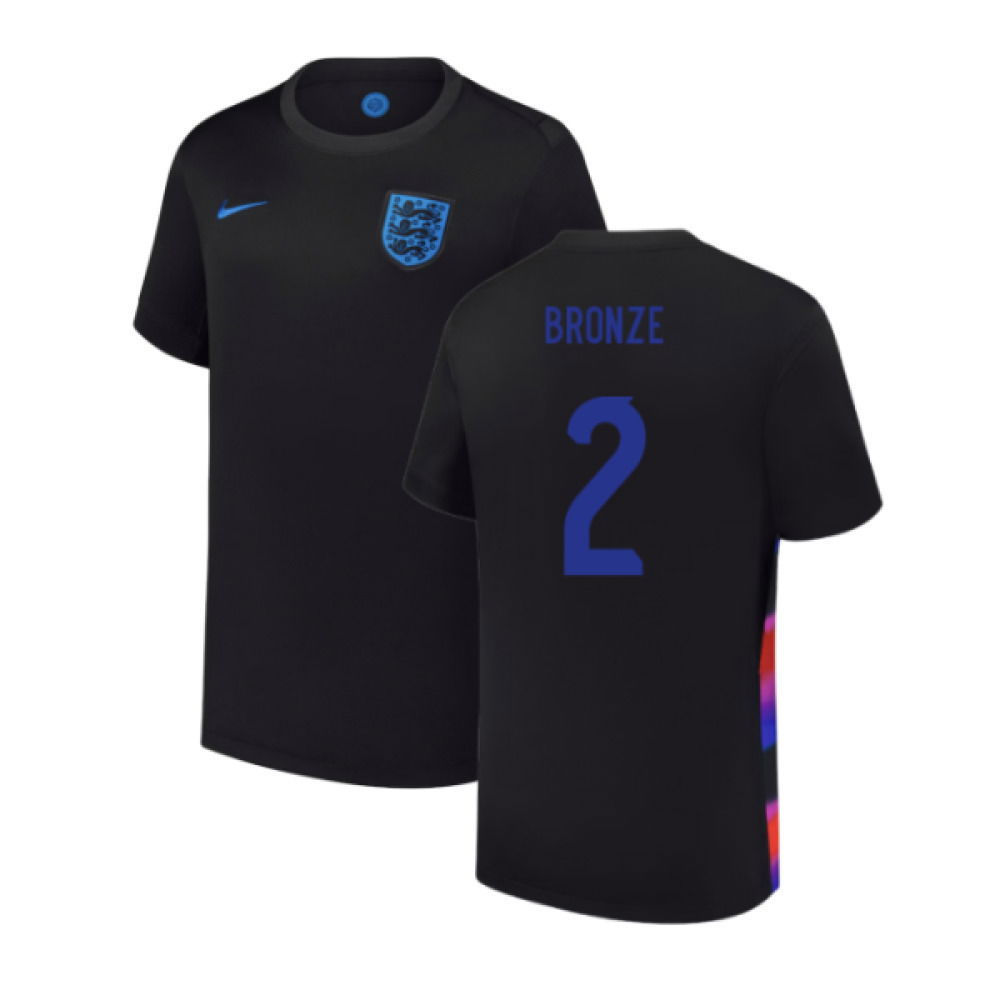 2025 England Womens Team Away Shirt (Kids) (BRONZE 2)