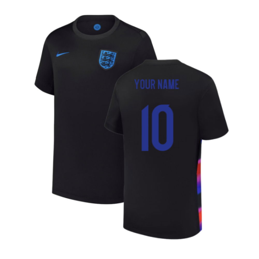 2025 England Womens Team Away Shirt (Kids) (Your Name)
