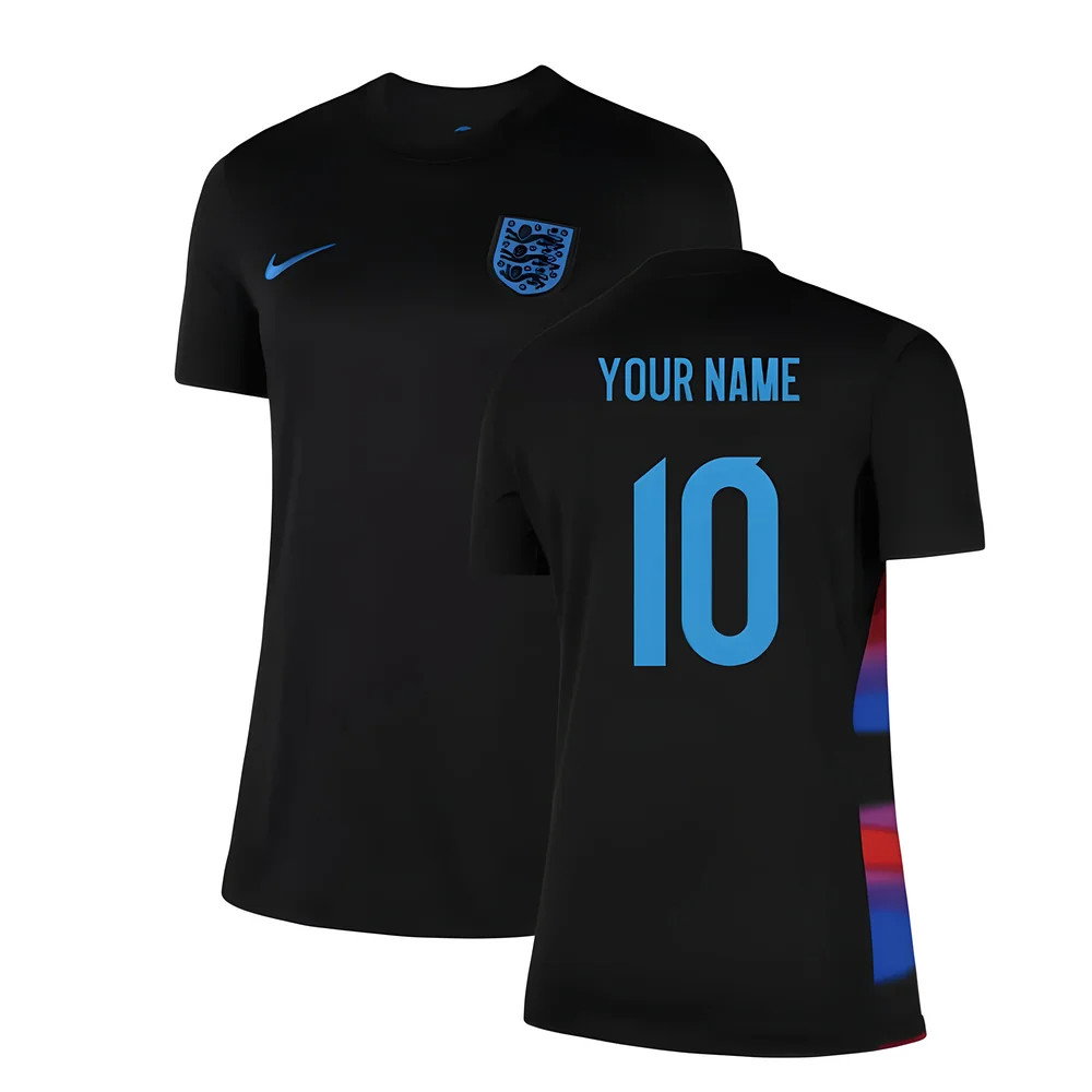 2025 England Womens Team Away Shirt (Ladies) (Your Name)
