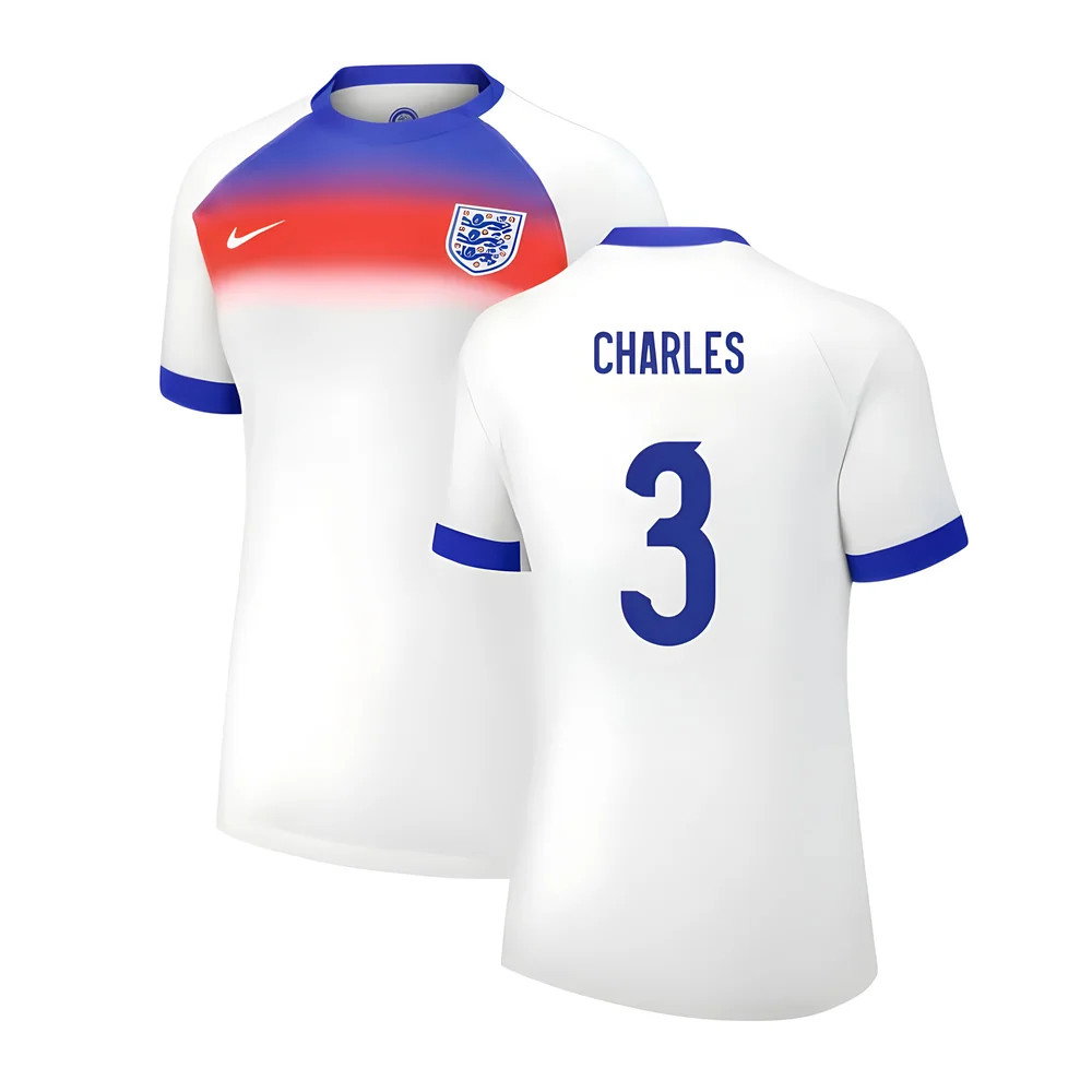 2025 England Womens Team Home Shirt (Ladies) (CHARLES 3)