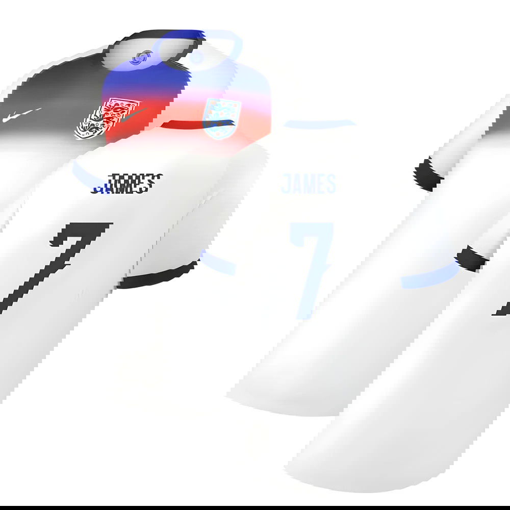 2025 England Womens Team Home Shirt (Unisex) (JAMES 7)