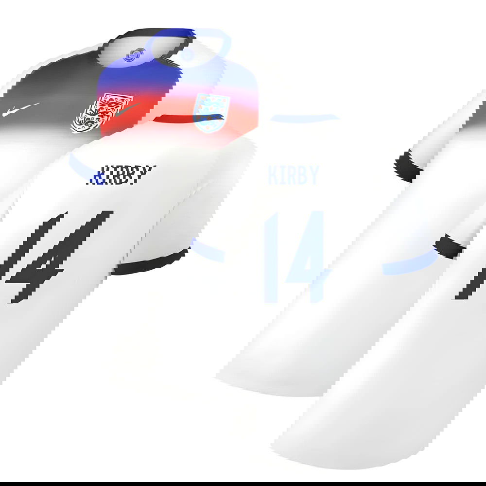 2025 England Womens Team Home Shirt (Unisex) (KIRBY 14)