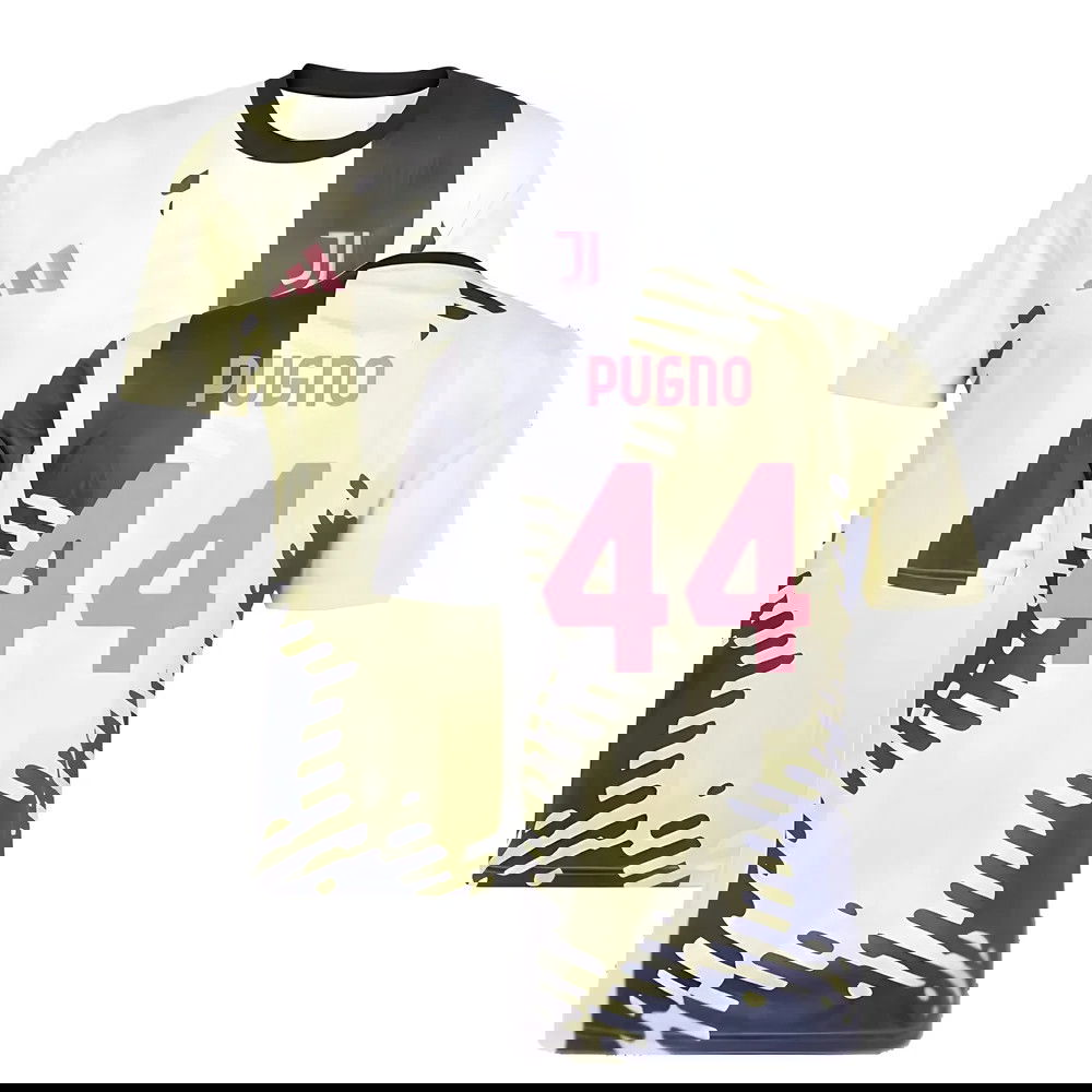 2025 Juventus Pre-Match Shirt (Yellow) (Pugno 44)