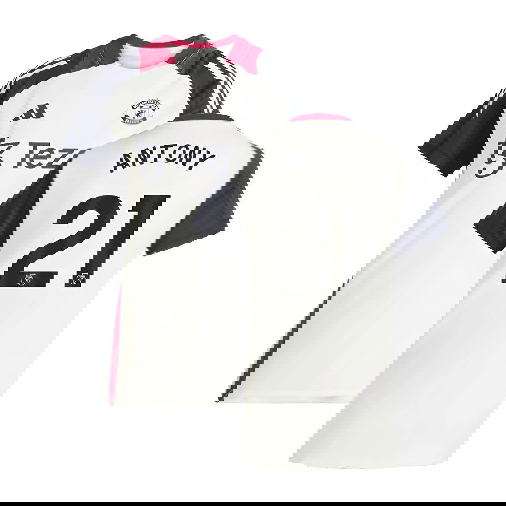 2025 Man Utd Training Jersey (Off White) - Womens (Antony 21)