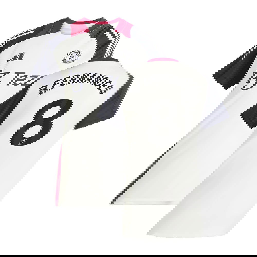 2025 Man Utd Training Jersey (Off White) - Womens (B.Fernandes 8)