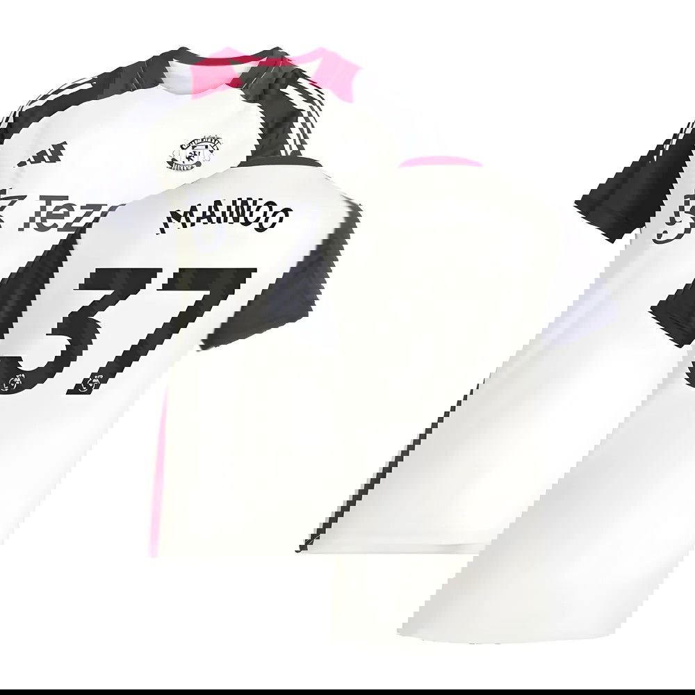 2025 Man Utd Training Jersey (Off White) - Womens (Mainoo 37)