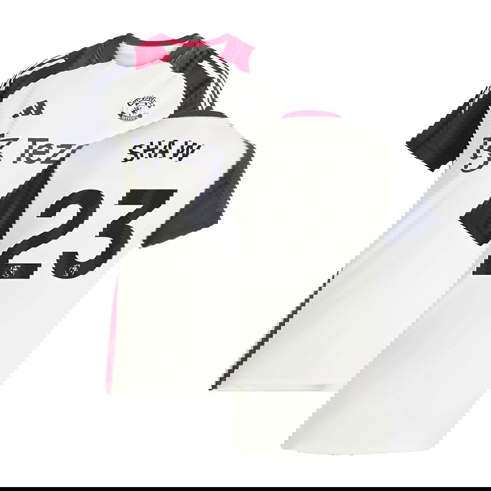 2025 Man Utd Training Jersey (Off White) - Womens (Shaw 23)