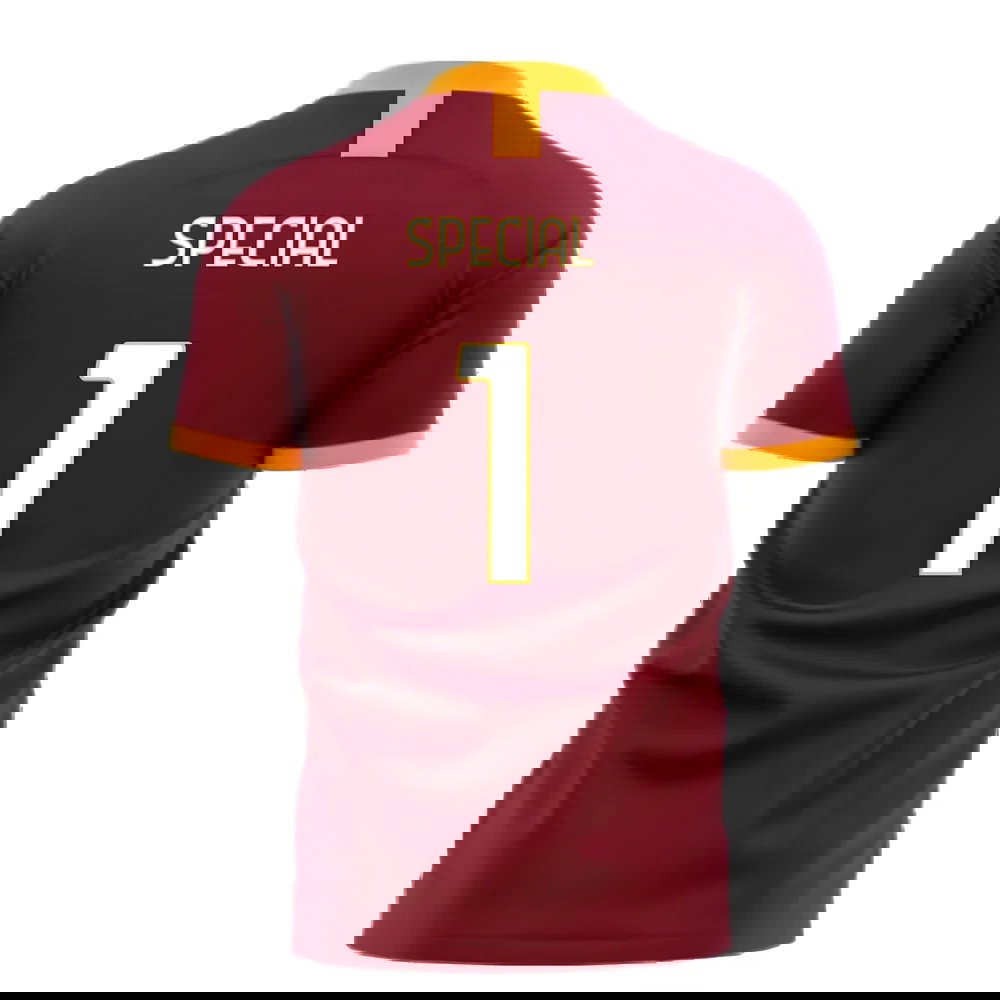 Roma 2025-2026 Home Concept Football Kit (Libero) (Special 1)