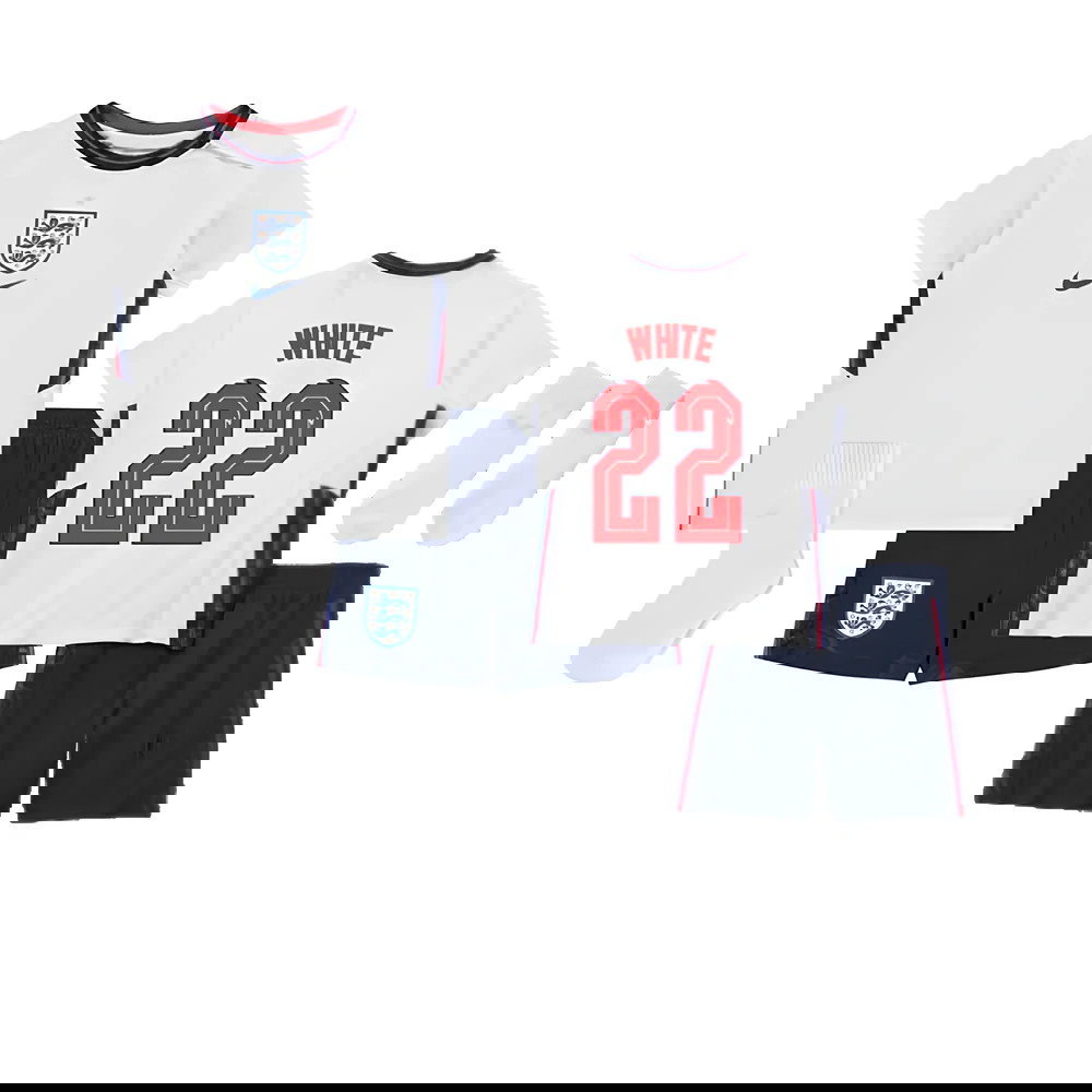2020-2021 England Home Nike Baby Kit (WHITE 22)