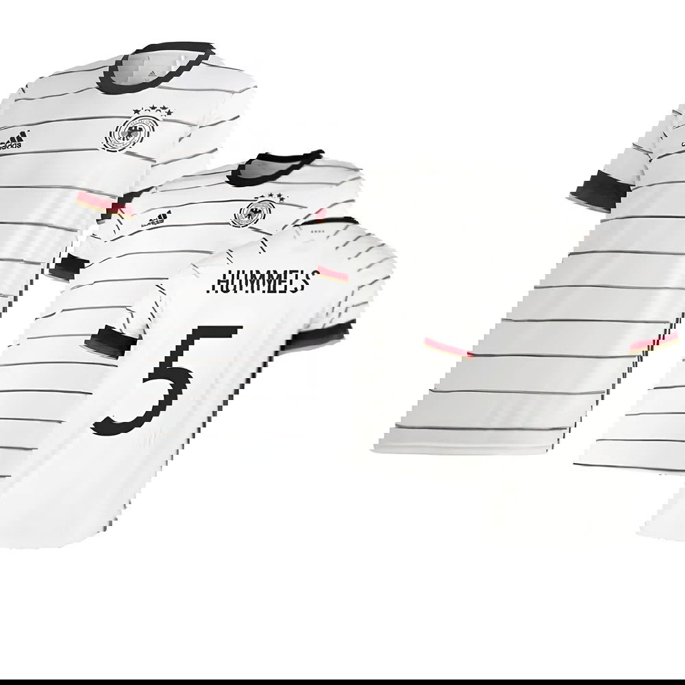 2020-2021 Germany Home Adidas Football Shirt (HUMMELS 5)