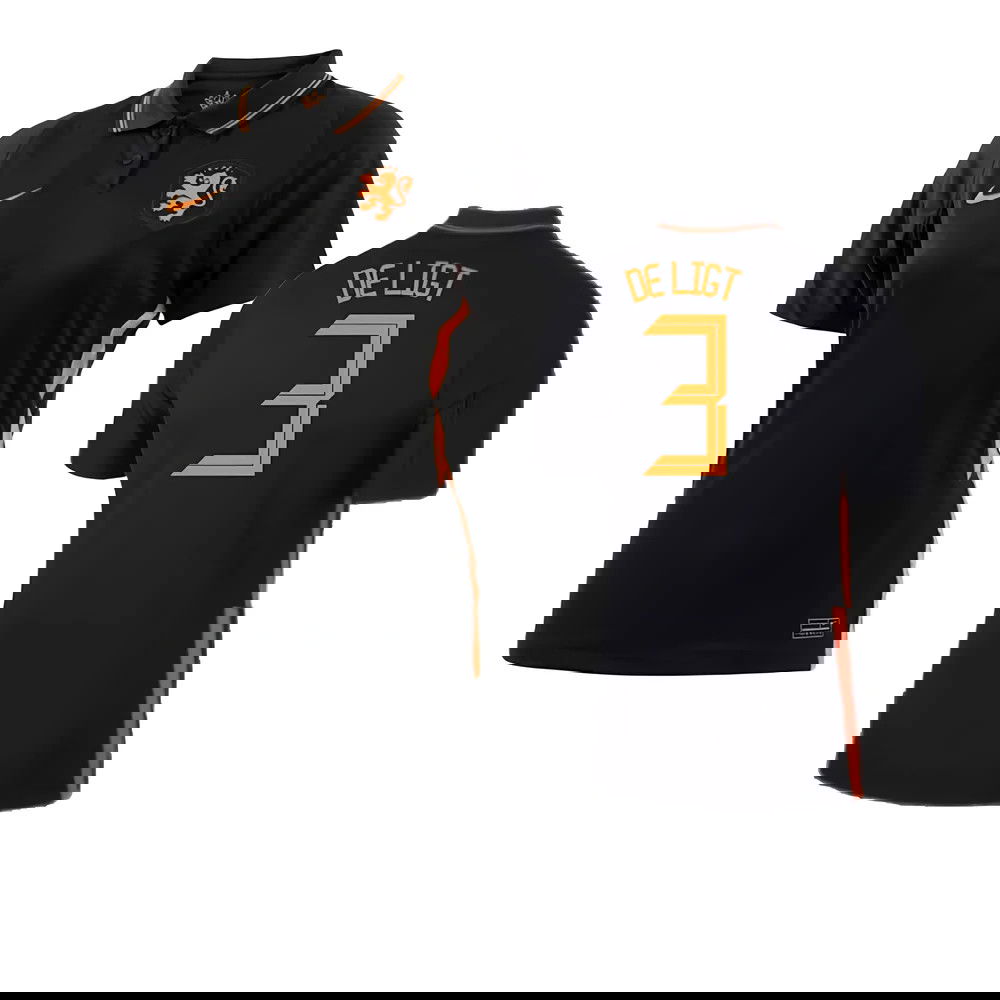 2020-2021 Holland Away Nike Womens Shirt (DE LIGT 3)