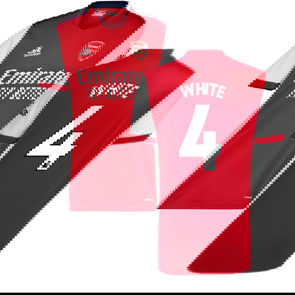 Arsenal 2021-2022 Home Shirt (WHITE 4)