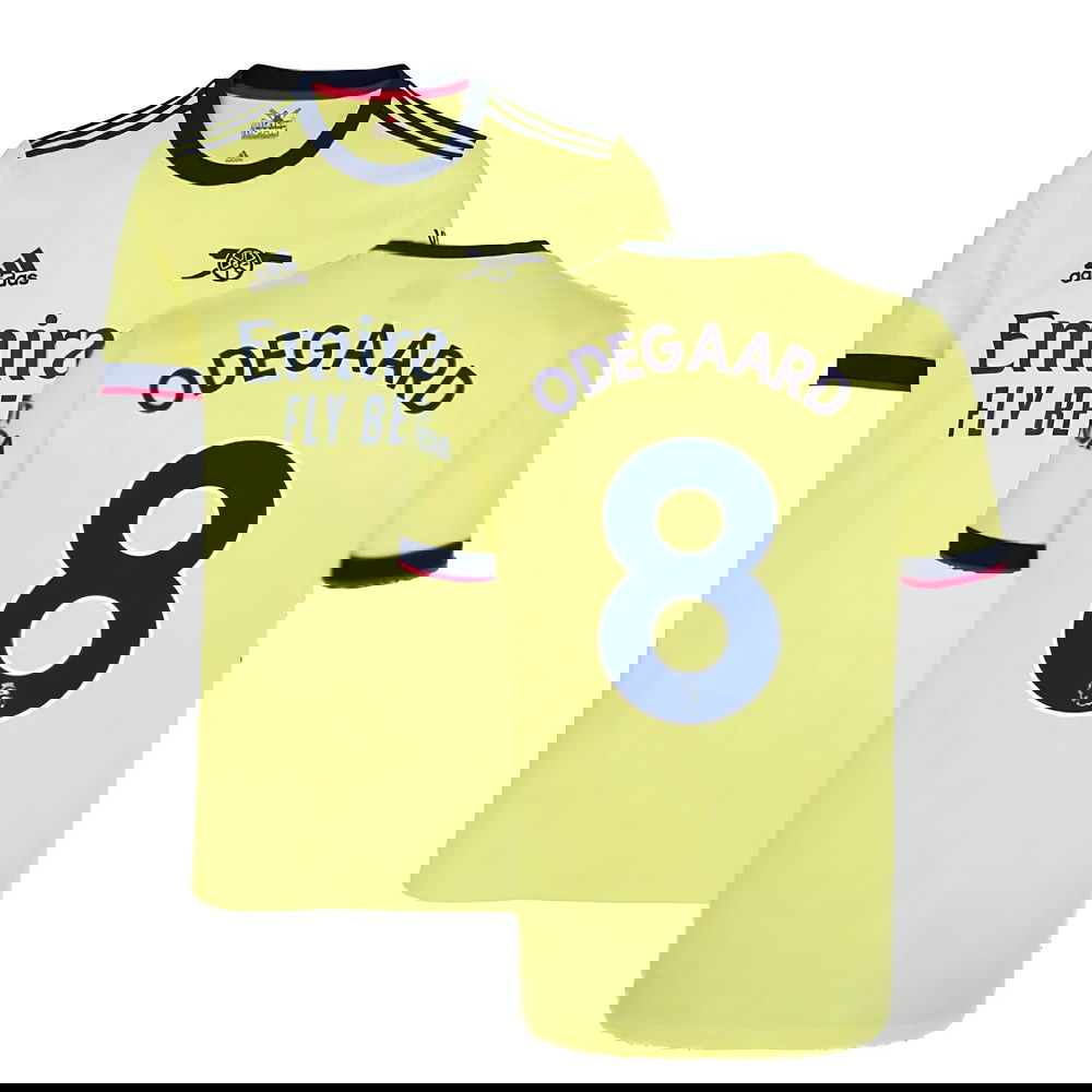 Arsenal 2021-2022 Away Shirt (ODEGAARD 8)