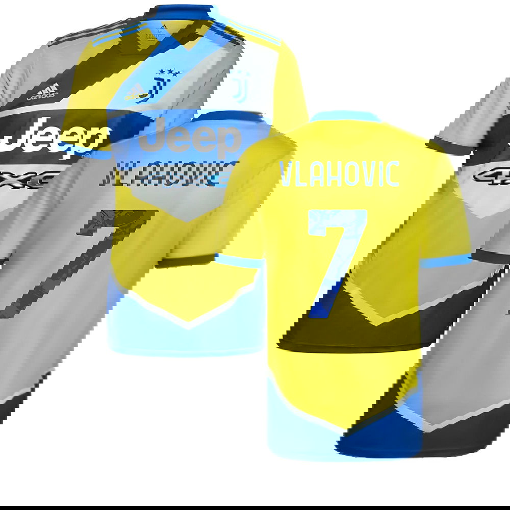 2021-2022 Juventus Third Shirt (VLAHOVIC 7)