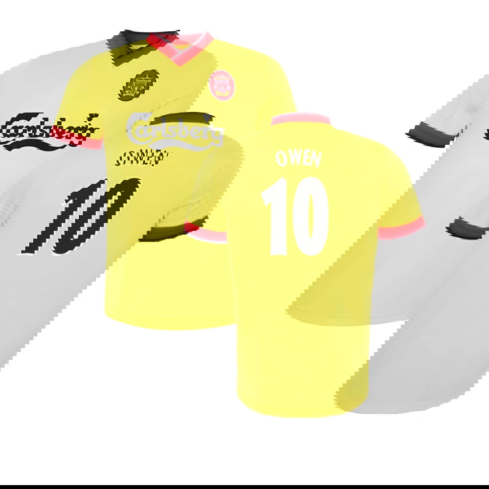1997-1998 Liverpool Away Retro Shirt (OWEN 10)