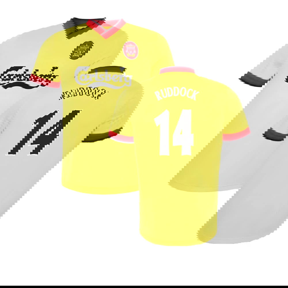 1997-1998 Liverpool Away Retro Shirt (RUDDOCK 14)