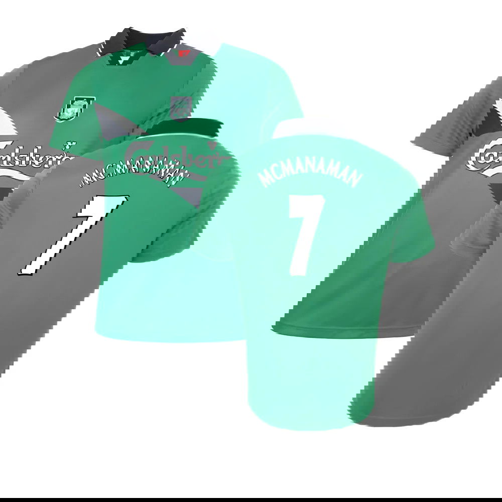 1999-2000 Liverpool Away Retro Shirt (MCMANAMAN 7)