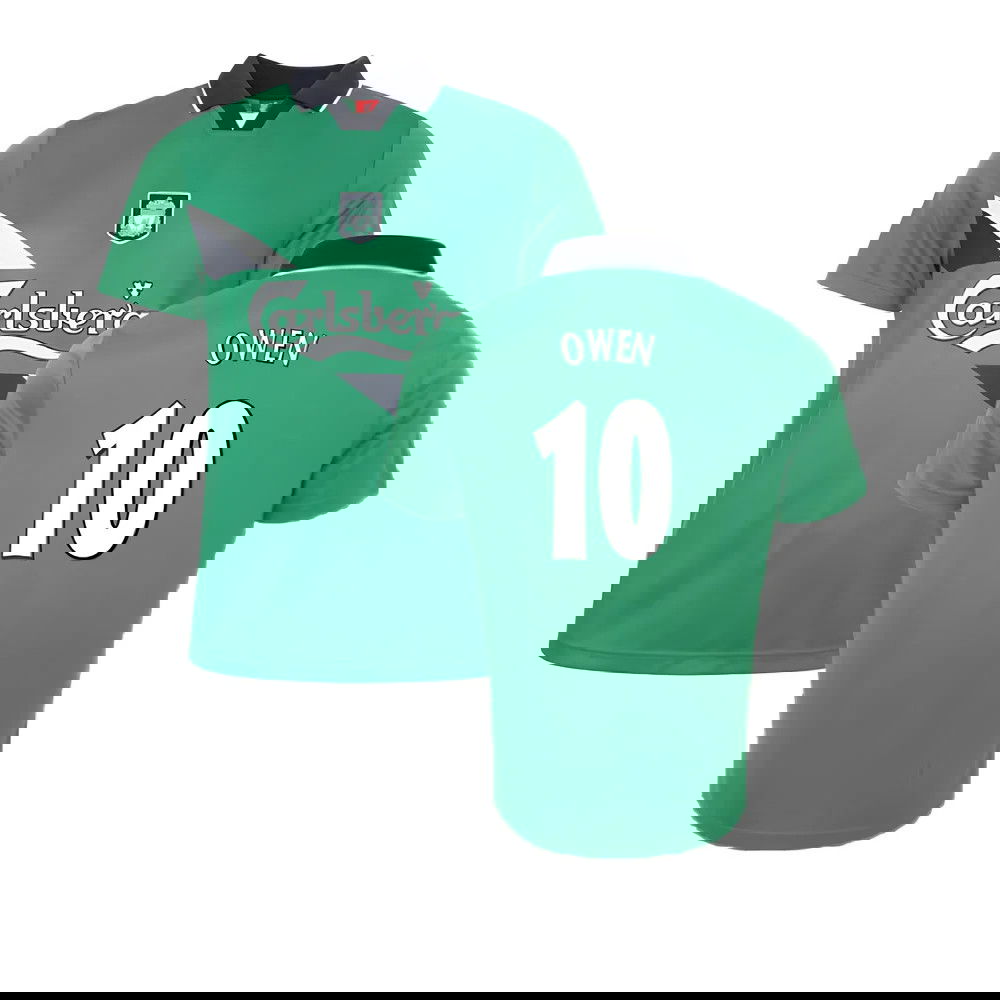 1999-2000 Liverpool Away Retro Shirt (OWEN 10)
