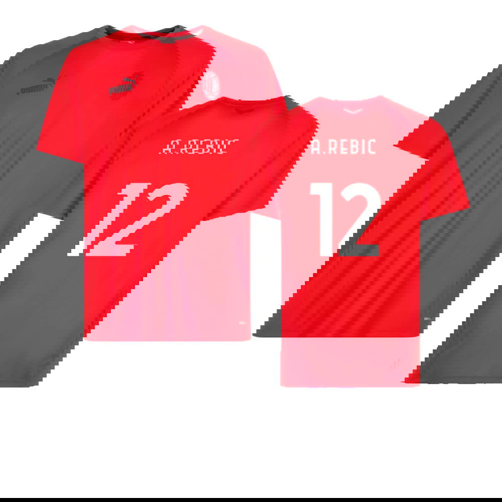 2022-2023 AC Milan Casuals Tee (Red) (A.REBIC 12)