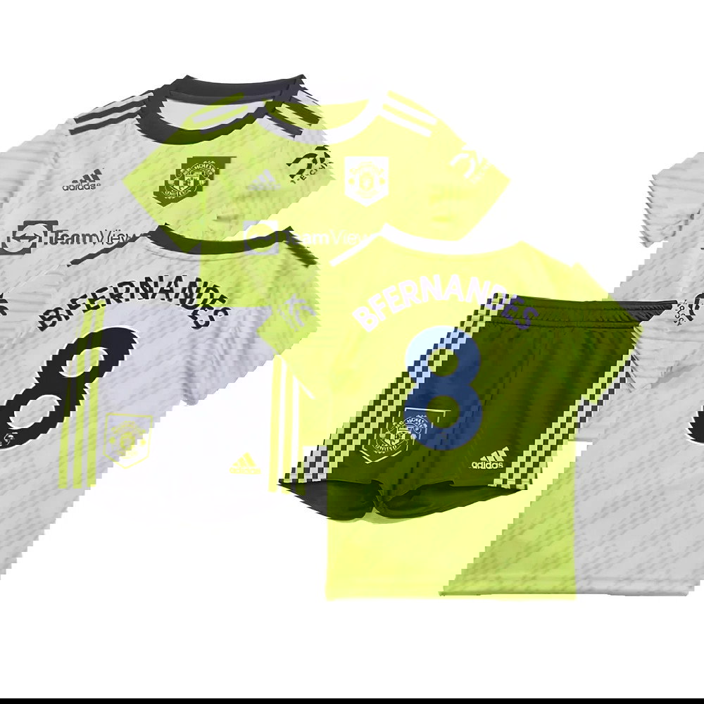 2022-2023 Man Utd Third Baby Kit (B FERNANDES 8)