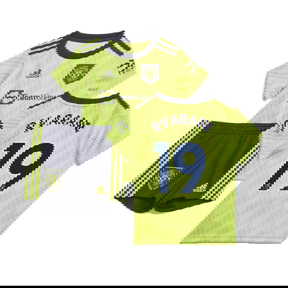 2022-2023 Man Utd Third Baby Kit (R VARANE 19)