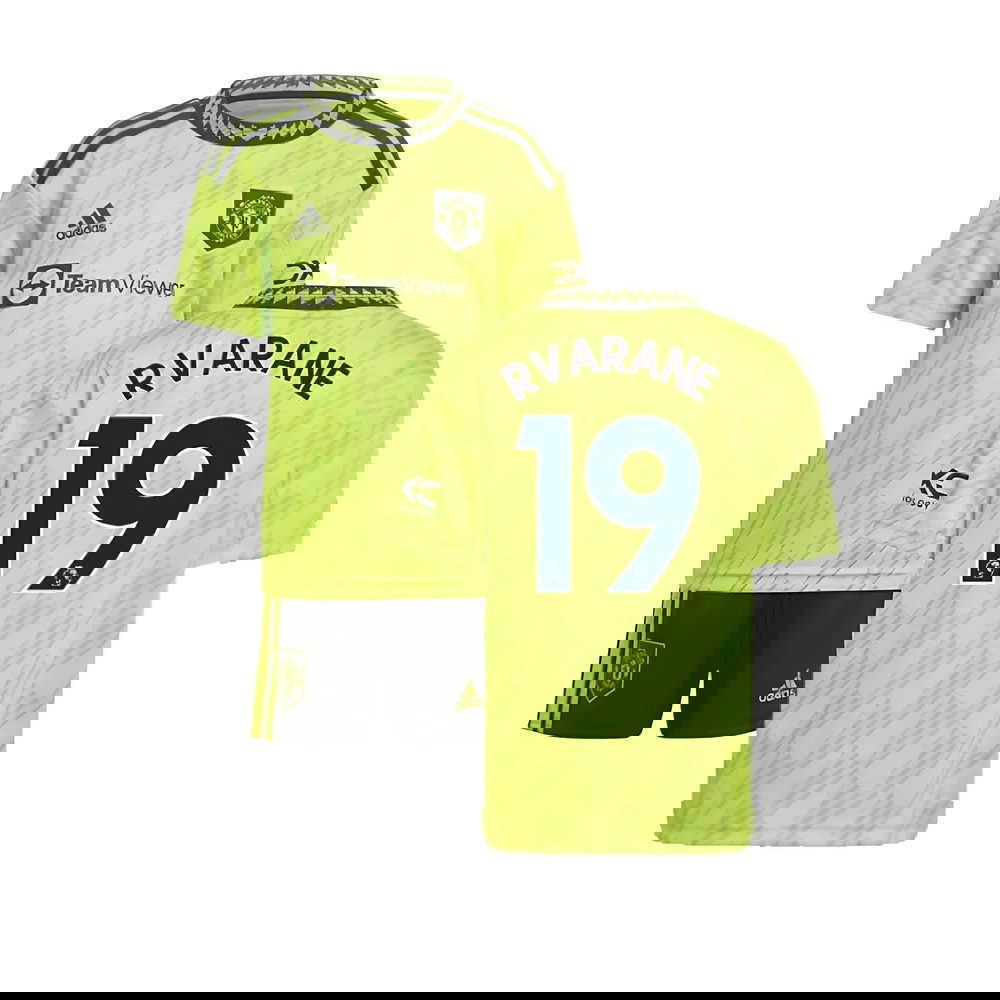 2022-2023 Man Utd Third Mini Kit (R VARANE 19)