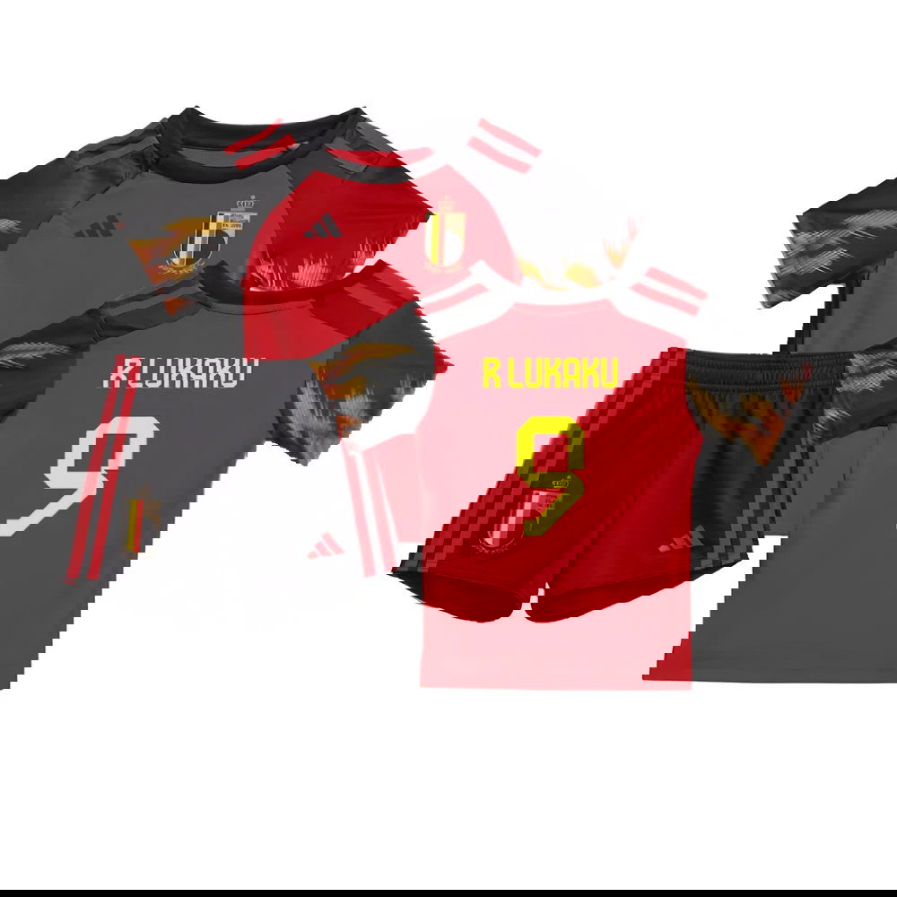 2022-2023 Belgium Home Baby Kit (R LUKAKU 9)