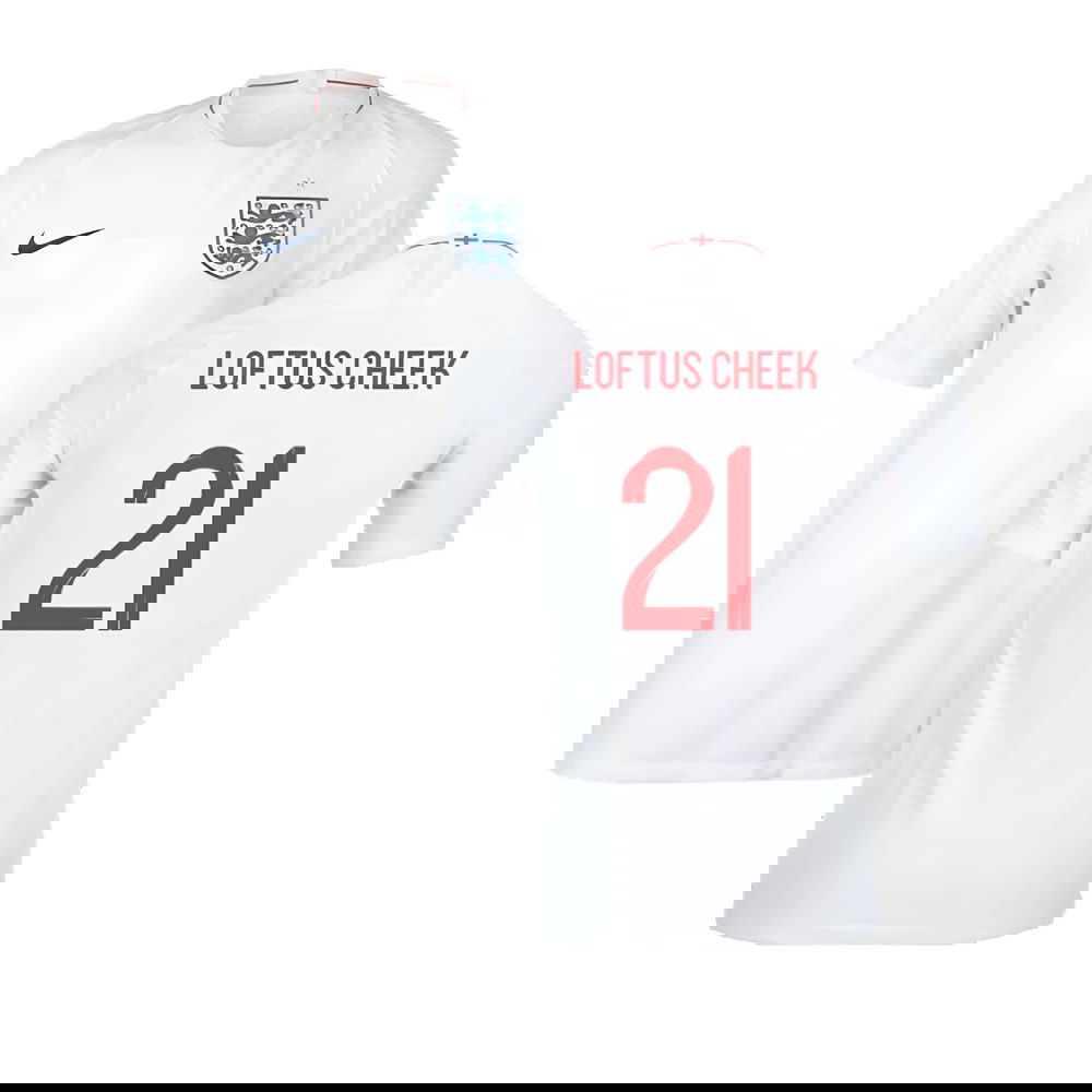 2018-2019 England Authentic Home Shirt (Loftus Cheek 21)