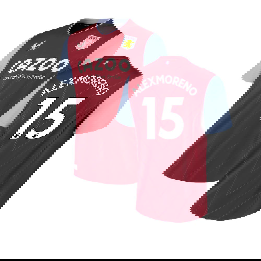 2022-2023 Aston Villa Home Shirt (Alex Moreno 15)